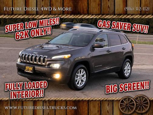 Gray 2018 Jeep Cherokee Latitude Plus