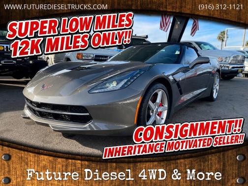 Shark Gray Metallic 2015 Chevrolet Corvette Stingray
