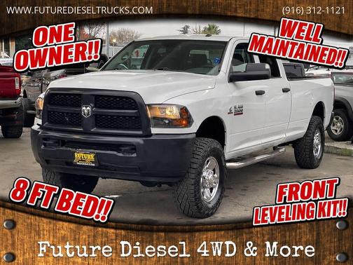 Bright White Clearcoat 2018 RAM 2500 Tradesman Crew Cab 4x4 8' Box