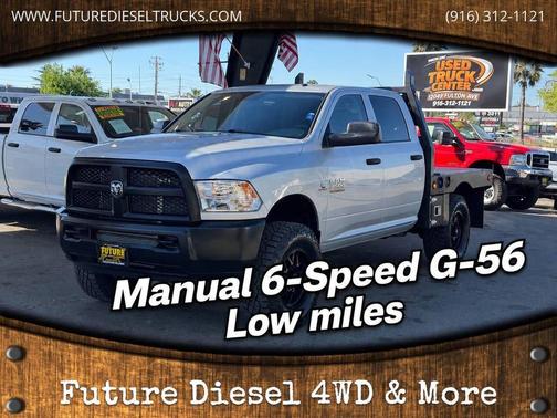 Bright Silver Metallic Clearcoat 2018 RAM 2500 Tradesman Crew Cab 4x4 6'4' Box