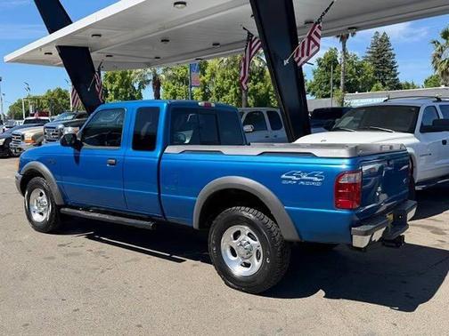 Bright Island Blue CC Metallic 2001 Ford Ranger Edge SuperCab