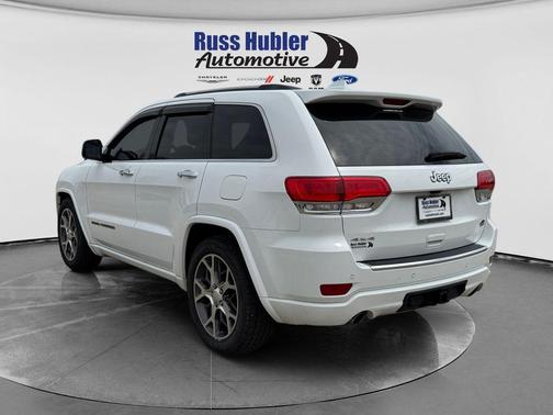 Bright White Clearcoat 2020 Jeep Grand Cherokee Overland