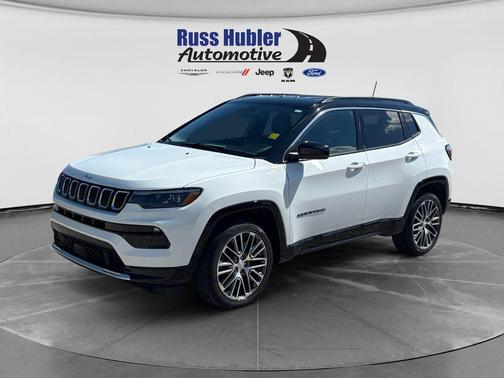 Bright White Clearcoat 2023 Jeep Compass Limited