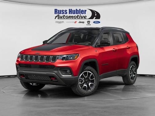 Red Hot Pearlcoat 2025 Jeep Compass Trailhawk
