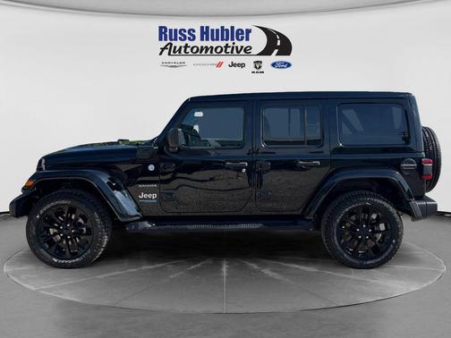 Black Clearcoat 2021 Jeep Wrangler Unlimited 4xe Sahara