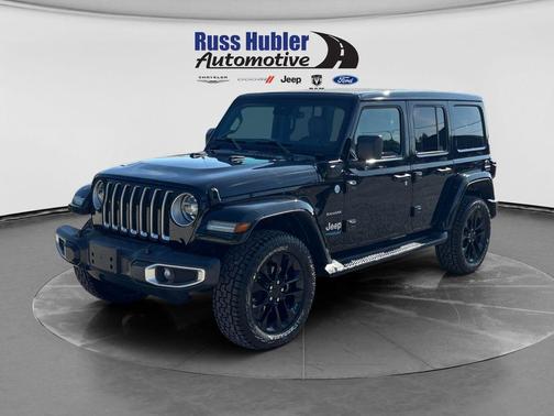 Black Clearcoat 2021 Jeep Wrangler Unlimited 4xe Sahara