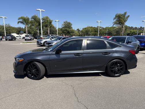Meteorite Gray Metallic 2022 Honda Civic