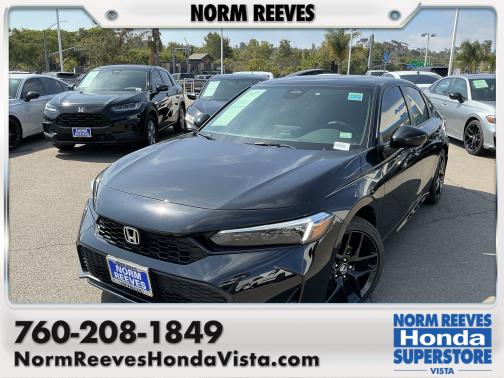 Crystal Black Pearl 2026 Honda Civic Hybrid