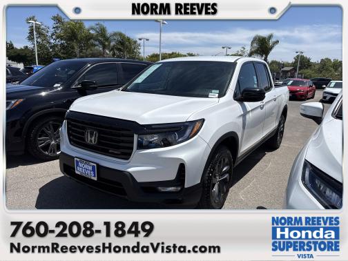 Platinum White Pearl 2023 Honda Ridgeline