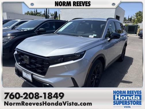 Solar Silver Metallic 2025 Honda CR-V Hybrid