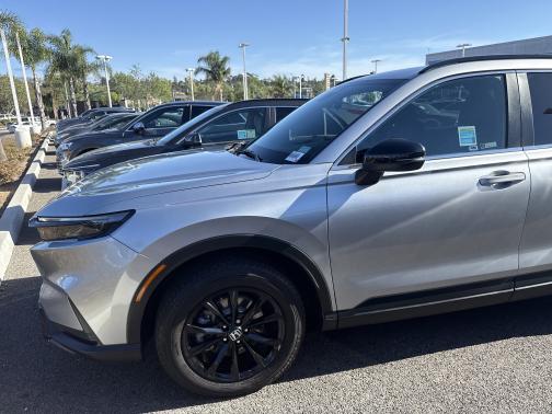 Lunar Silver Metallic 2024 Honda CR-V Hybrid