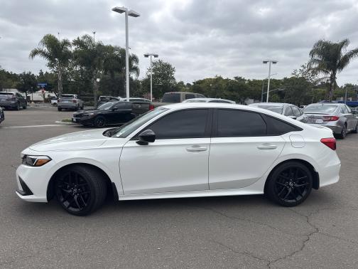 Platinum White Pearl 2024 Honda Civic