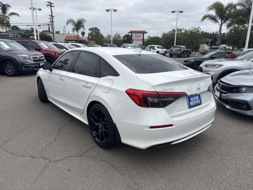 Platinum White Pearl 2024 Honda Civic
