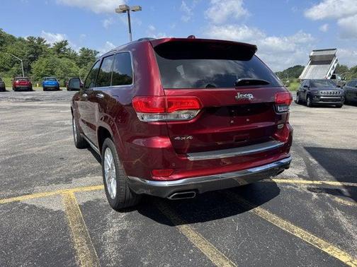 Velvet Red Pearlcoat 2021 Jeep Grand Cherokee Summit