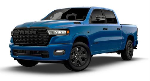 Hydro Blue Pearl-Coat Exterior Paint 2026 RAM 1500 Big Horn/Lone Star