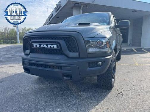 Ceramic Gray Clearcoat 2022 RAM 1500 Classic Warlock Quad Cab 4x4 6'4' Box