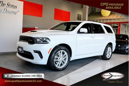 White Knuckle Clearcoat 2021 Dodge Durango GT Plus