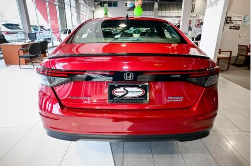 Radiant Red Metallic 2023 Honda Accord Hybrid Sport