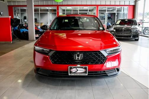 Radiant Red Metallic 2023 Honda Accord Hybrid Sport