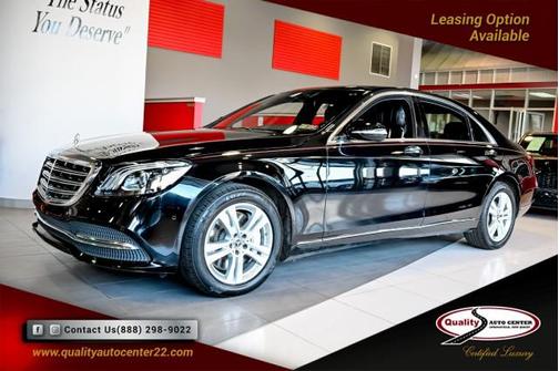 Black 2019 Mercedes-Benz S-Class 4MATIC
