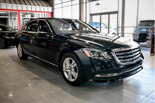 Black 2019 Mercedes-Benz S-Class 4MATIC