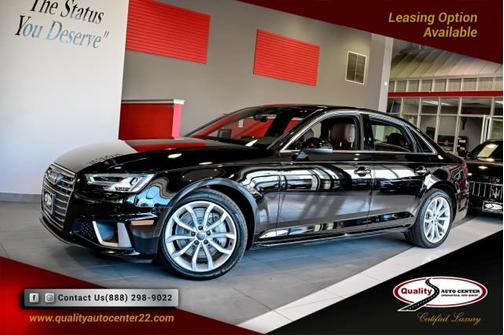 Black 2019 Audi A4 Premium Plus