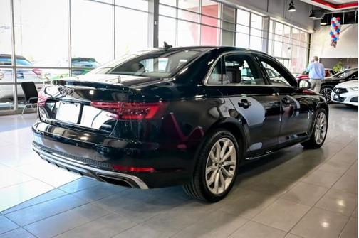Black 2019 Audi A4 Premium Plus