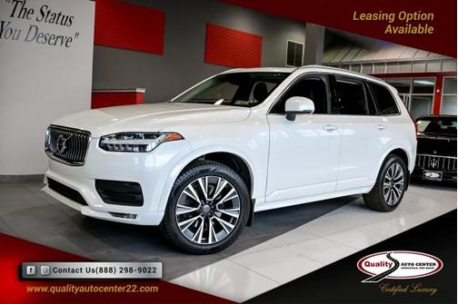 Crystal White Metallic 2020 Volvo XC90 T5 Momentum