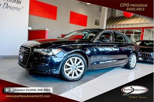 Black 2014 Audi A6 2.0T Premium Plus quattro