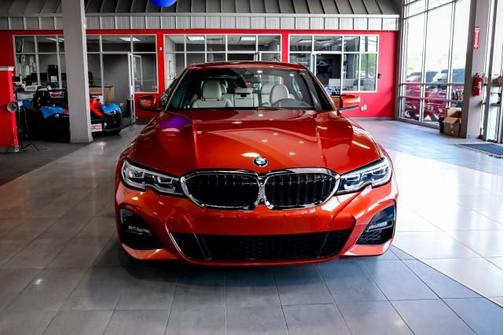 Sunset Orange Metallic 2021 BMW 330 xDrive
