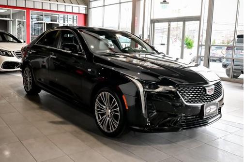 Black 2023 Cadillac CT4 Premium Luxury