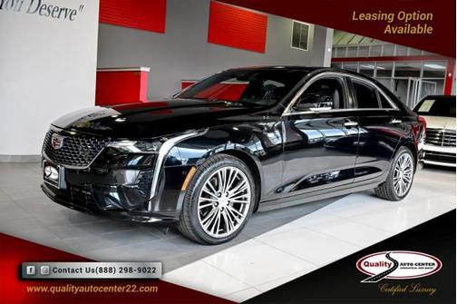 Black 2023 Cadillac CT4 Premium Luxury