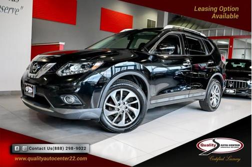 Super Black 2015 Nissan Rogue SL
