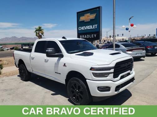Bright White Clearcoat 2025 RAM 2500 Laramie Crew Cab 4x4 6'4  Box