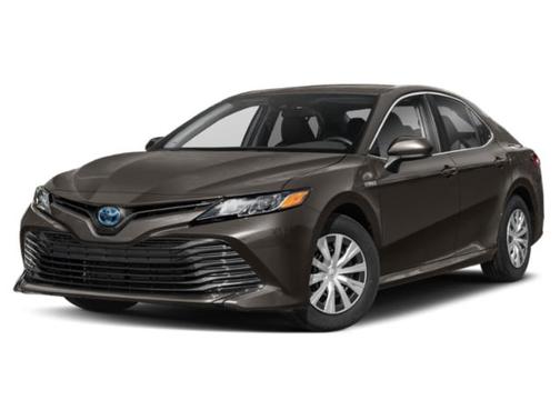 Dark Blue 2018 Toyota Camry Hybrid LE