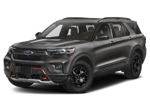 Carbonized Gray Metallic 2021 Ford Explorer Timberline