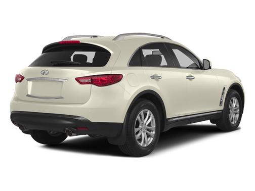 Moonlight White 2014 INFINITI QX70 Base