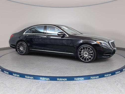 Black 2015 Mercedes-Benz S-Class 4MATIC