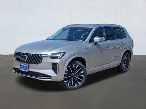 Bright Dusk Metallic 2026 Volvo XC90 Plug-In Hybrid Plus, T8 AWD, Electric/Gasoline, Bright, 7 Seats