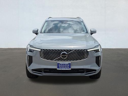 Vapour Grey Metallic 2026 Volvo XC90 Plus, B6 AWD Gas (mild hybrid), Gasoline, Bright, 7 Seats