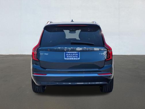 Denim Blue Metallic 2026 Volvo XC90 Plug-In Hybrid Plus, T8 AWD, Electric/Gasoline, Bright, 7 Seats