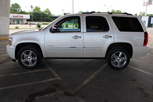 White Diamond Tricoat 2013 Chevrolet Tahoe LTZ