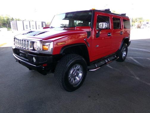 Victory Red 2004 Hummer H2 Base