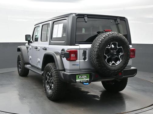 Silver Zynith Clearcoat 2023 Jeep Wrangler 4xe Rubicon