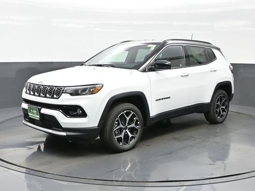 Bright White Clearcoat 2026 Jeep Compass Limited
