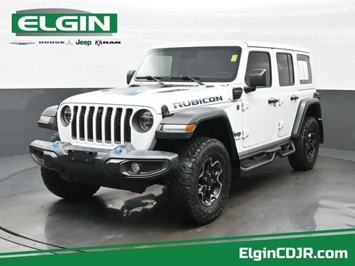Bright White Clearcoat 2022 Jeep Wrangler Unlimited 4xe Rubicon