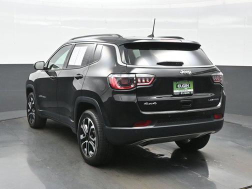 Diamond Black Crystal Pearlcoat 2023 Jeep Compass Limited