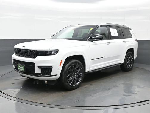 Bright White Clearcoat 2023 Jeep Grand Cherokee L Summit