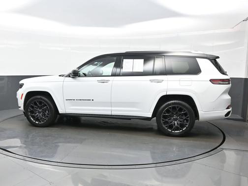 Bright White Clearcoat 2023 Jeep Grand Cherokee L Summit