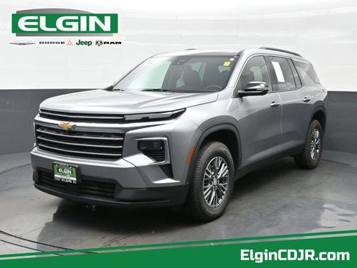 Sterling Gray Metallic 2024 Chevrolet Traverse LT